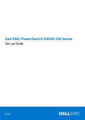 Dell EMC PowerSwitch S4200-ON Series Setup Manual