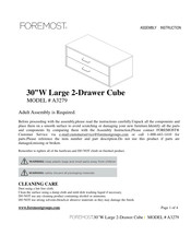 Foremost A3279 Assembly Instruction