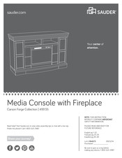 Sauder Carson Forge 418135 Instruction Booklet
