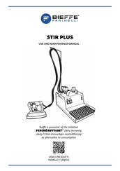 Bieffe STIR PLUS Use And Maintenance Manual