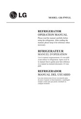 LG GR-379TGL Operation Manual