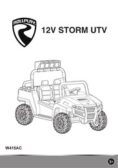 Rollplay 12V STORM UTV Manual
