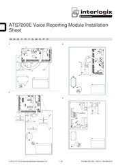 Interlogix ATS7200E Installation Sheet