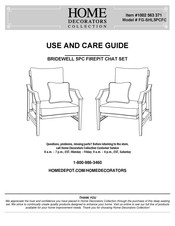 Home Decorators Collection FG-SHL5PCFC Use And Care Manual