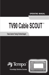 Tempo Fitness Cable Scout TV90 Operating Manual
