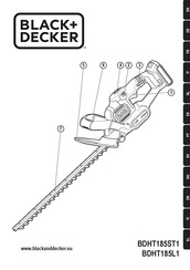 Black & Decker BDHT185L1 Original Instructions Manual