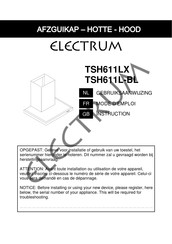 Electrum TSH611LX Instructions Manual