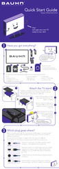 Bauhn ATV65UHDS-0319 Quick Start Manual