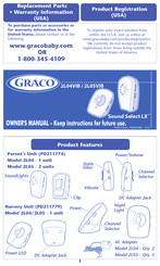 Graco Sound Select LX 2L04 Owner's Manual