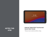 Astro Tab A745 Quick Start Manual