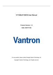 Vantron VT-TABLET-5081S User Manual