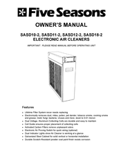 Five Seasons SASD12-2 Owner's Manual