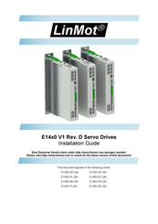 LinMot E1450-SC-QN Installation Manual