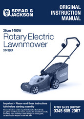 Spear & Jackson S1436ER Original Instruction Manual