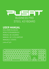 Monster PUSAT BUSINESS PRO STEEL KEYBOARD User Manual