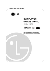 LG DV287K-PM Owner's Manual