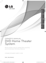 LG HT606DI Owner's Manual
