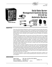 Fireye D10 Series Manual