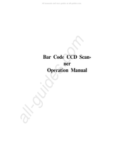 JARLTECH CCD Series Operation Manual