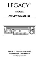 Legacy LCD12DX Owner's Manual