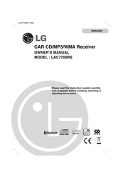 LG LAC7700RS Owner's Manual