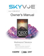 Skyvue C-OBX-6573-P Owner's Manual