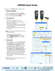 Qomo QRF600 Quick Manual