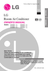 LG SA182CLSC0 Owner's Manual