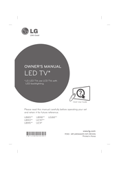 LG 55UB850V.AFP Owner's Manual