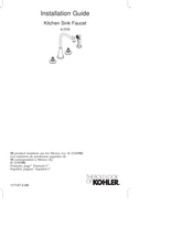 Kohler K-7779 Installation Manual