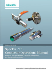 Siemens SpecTRON 5 Operation Manual