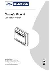 Blueridge BM36M23C-12H-12H-12H Owner's Manual