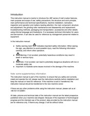 MoreBeer JMF Series Instruction Manual