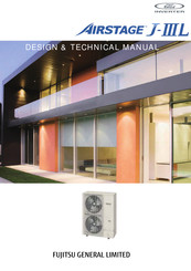 Fujitsu AIRSTAGE J-III L AJ 108LELAH Series Design & Technical Manual