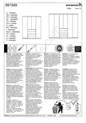 WIEMANN Bolero 991549 Manual