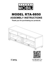RTA Techni Mobili RTA-8850 Assembly Instructions Manual