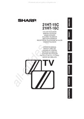 Sharp 21HT-15C Operation Manual