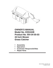 Husqvarna CES342B Owner's Manual