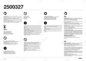 VonHaus 2500327 Manual