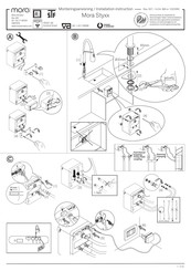 Mora Styxx 722030 Installation Instruction