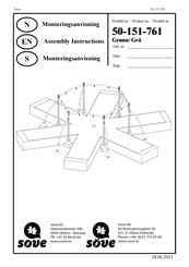 Sove 50-151-761 Assembly Instructions Manual
