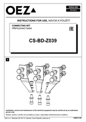 Oez CS-BD-Z039 Instructions For Use