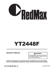 RedMax YT2448F Operator's Manual
