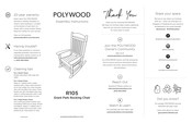 Polywood R105 Assembly Instructions