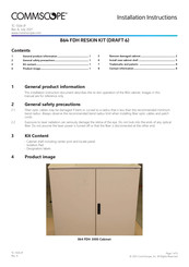 CommScope FD3-AJ864J00GGBP2 Installation Instructions Manual