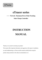 Epsolar eTracer Series Instruction Manual