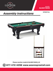 Lancaster BL090Y19018 Assembly Instructions Manual