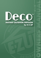 E-Z UP Deco Manual