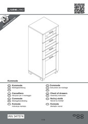 Livarno Living 347574 Assembly Instruction Manual