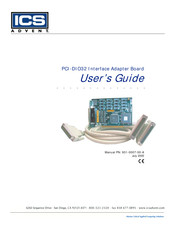 ICS Advent PCI-DIO32 User Manual
